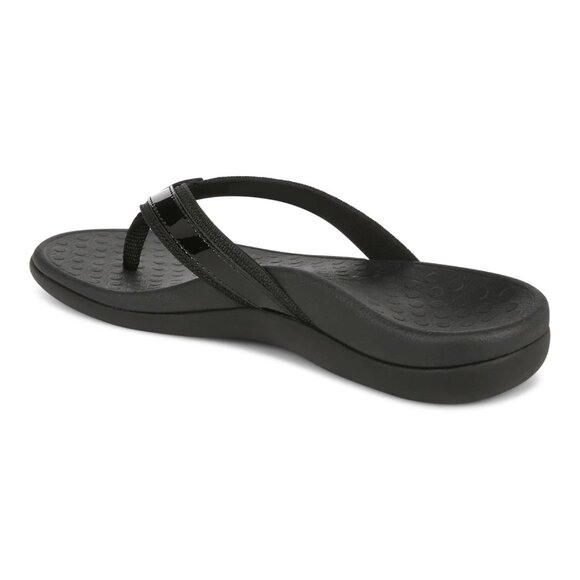 Vionic   Women's   TIDE   II   Toe   Post   Black   Flip   Flop   Sandals - Picture 7 of 12